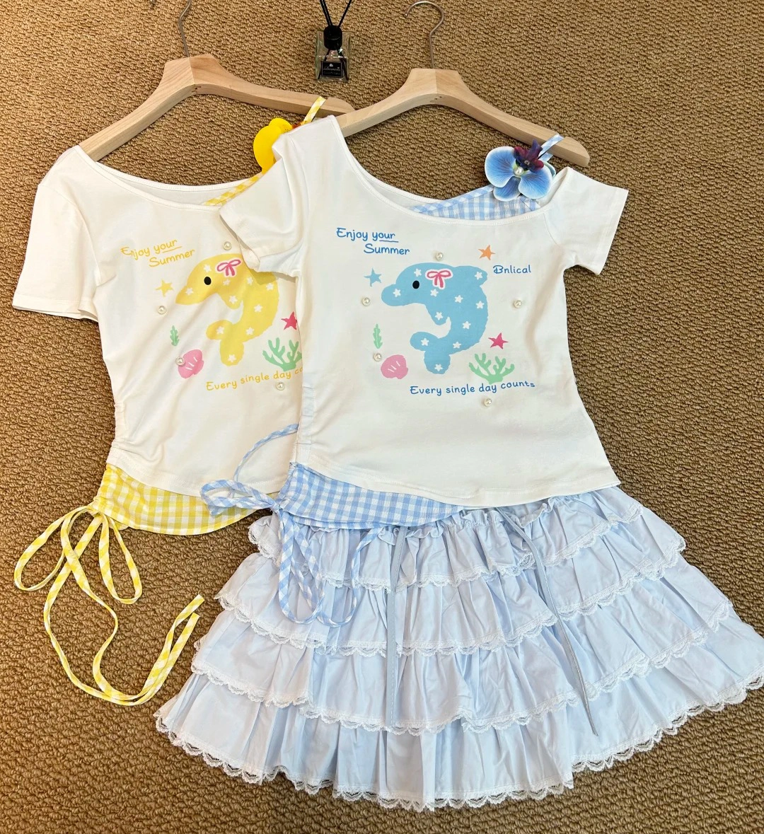 浅春系穿搭-可爱海豚系列